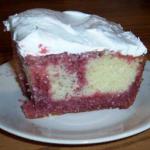 Canadian Black Cherry Jell-o Poke Cake Dessert
