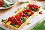 Australian Mascarpone And Herb Tart With Roasted Capsicum Recipe BBQ Grill