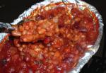 American Traditional Appalachian Baked Beans Dinner