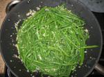 Australian Garlic String  Green Beans Dinner