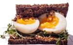 American Smoked Egg Sandwich with Greens and Dijon Mustard Recipe Breakfast