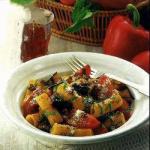 American Rustic Grilled Vegetable Salad and Rigatoni Appetizer