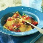 American Sardinian Ravioli with Potatoes Appetizer