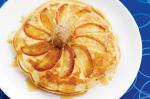American Caramelisedapple Buttermilk Hotcakes With Cinnamon Butter Recipe Dessert