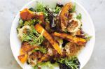 American Warm Pumpkin and Goats Cheese Salad vegetarian Recipe Dinner