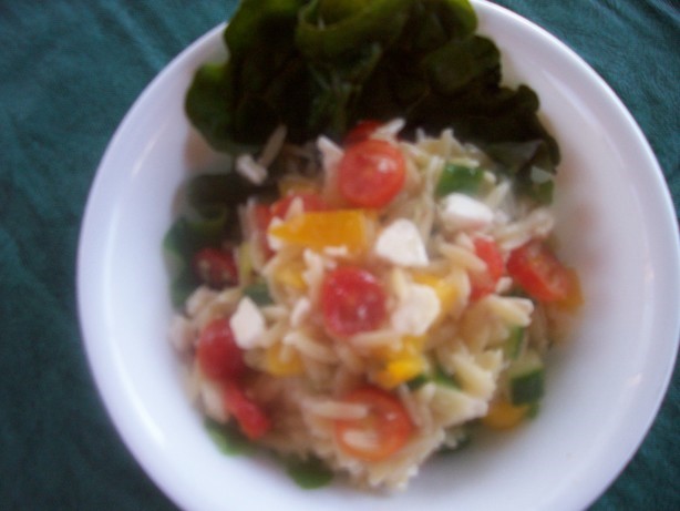 American Orzo Salad 11 Dinner