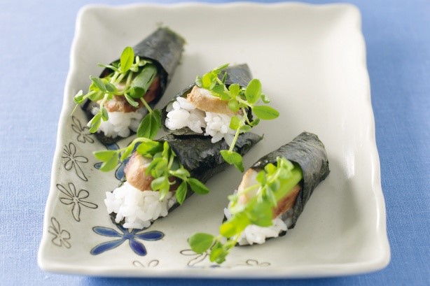 Australian Teriyaki Chicken Handrolls Recipe Appetizer