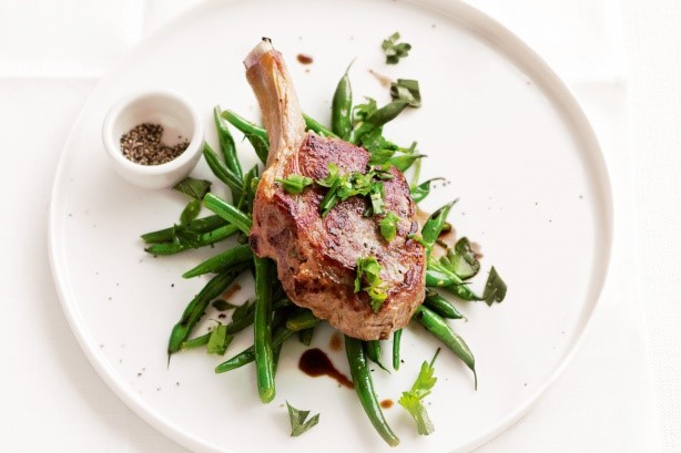 Australian Veal Cutlets With Lemon Beans Recipe Dinner