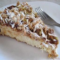 British Coconut Macaroon Cheesecake Dessert