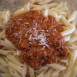 American Bolognese Sauce on the Fast Way Dinner