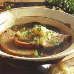 American Bread Soup with Bread Appetizer