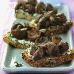 Canadian Toasted Mushrooms and Tymiankiem Appetizer