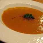 Canadian Curried Cream of Pumpkin with Boursin Appetizer