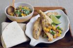 American Crispfried Fish With Mango Salsa Recipe Dinner