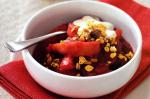American Rhubarb and Pear Compote Recipe Dessert