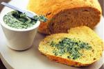American Zucchini and Sunflower Seed Bread With Parsley Butter Recipe Appetizer