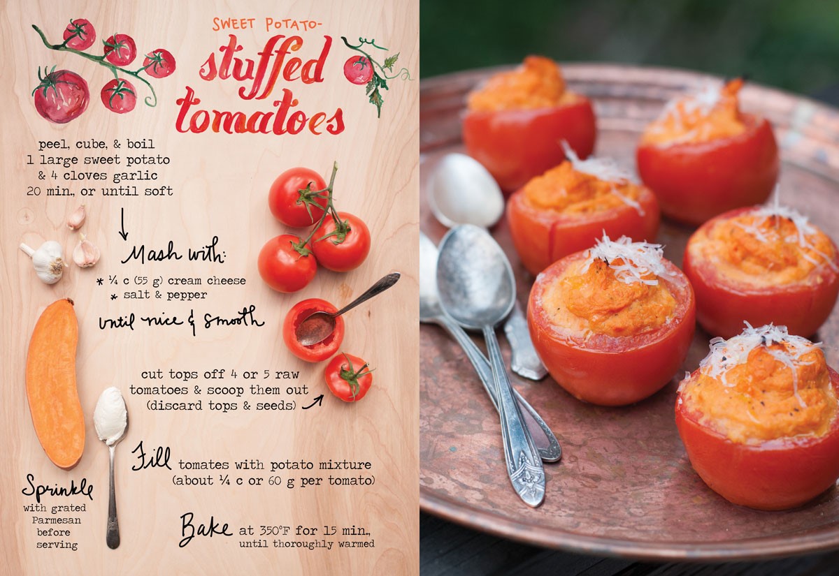 American Sweet Potatostuffed Tomatoes Appetizer