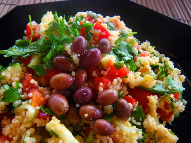 American No Cook Tabbouleh Appetizer