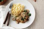 Australian Marsala Veal With Spinach And Mushroom Recipe Dinner
