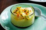 Australian Orange Coconut Sago With Lychees And Passionfruit Recipe Dessert