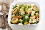 Australian Roasted Potatoes With Haloumi And Rosemary Recipe Appetizer