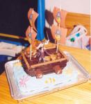 Australian Pirate Ship Cake 1 Dessert