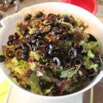 Italian Salad with Olives Appetizer