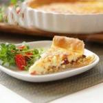 French Egg Cake with Bacon quiche Lorraine Dinner