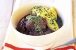 Australian Potroast Beef With Salsa Verde Recipe Appetizer