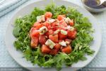 American Arugula Watermelon and Feta Salad Appetizer