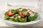 American Arugula and Strawberry Salad 1 Appetizer