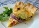 American Roasted Vegetable and Gruyere Quiche Dinner