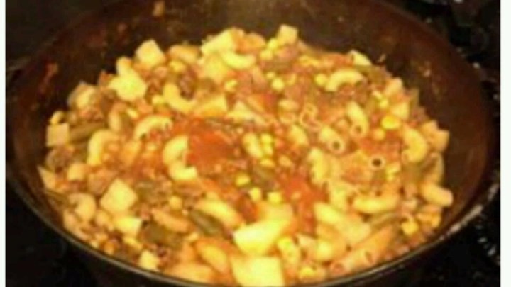 Australian Hamburger Goulash Recipe Dinner