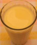 Indian Milk With Saffron Drink