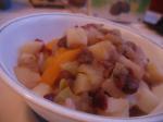 American Hot Vegetable and Fruit Stew Appetizer
