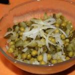 Australian Salad of Gherkins and Small Peas Appetizer