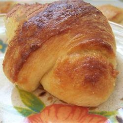 American Croissant with Strawberry Quark Breakfast