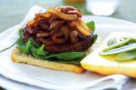 American Beef And Caramelised Onion Sandwich Recipe Appetizer