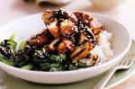 American Soy Chicken With Choy Sum Recipe Breakfast