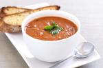 American Roast Tomato And Basil Soup Recipe Appetizer