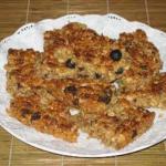 British Oat and Peanut Butter Crunchy Biscuits Breakfast