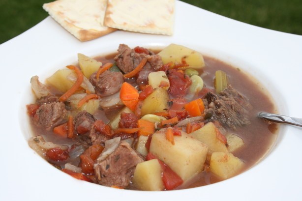 Costa Rican Crock Pot Beef Vegetable Soup 5 Dinner