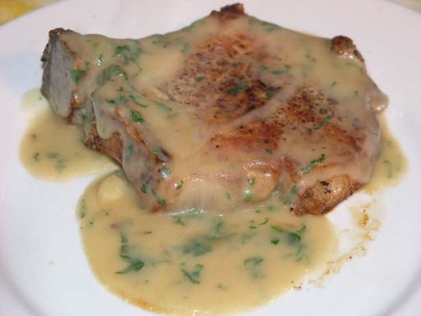 Croatian Pork Chops in Simple Garlic Sauce As I Like It Appetizer