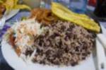 Costa Rican Aidas  Gallo Pinto Dinner