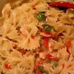 British Tuna and Red Pepper Sauce Recipe Dinner