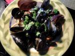 American Mussels in Lemon Cream Dinner
