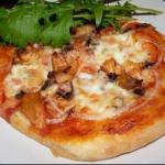 American Pizza to the Grilled Chicken and the Fungi Appetizer