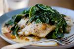 American Quick Steamed Flounder With Gingergarlic Mustard Greens Recipe Dinner