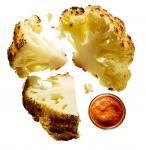 American Whole Roasted Cauliflower With Romesco Recipe Appetizer
