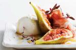 Australian Buffalo Mozzarella With Figs Prosciutto and Honey Recipe 1 Dessert